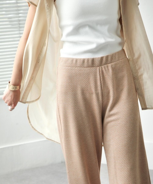 Chillfar(チルファー)の「カットジャガードパンツ(その他パンツ・レディース・ブラック/ベージュ/パープル/オレンジ/ブルー/グリーン/ブラック系/グリーン系・MEDIUM/LARGE)」の12枚目の写真