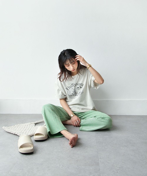 Chillfar(チルファー)の「カットジャガードパンツ(その他パンツ・レディース・ブラック/ベージュ/パープル/オレンジ/ブルー/グリーン/ブラック系/グリーン系・MEDIUM/LARGE)」の21枚目の写真