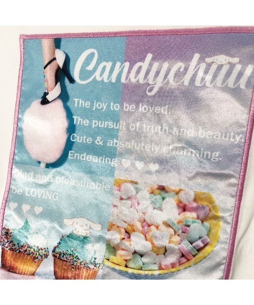 Candychuu(キャンディチュウ)の「シナモロールロンT(Tシャツ/カットソー・キッズ・ホワイト・120/130/140/150/160)」の5枚目の写真