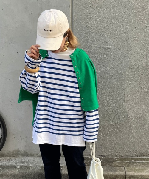 Doux archives（ドゥアルシーヴ）の「［ｗｅｂ限定］スナップボタンコンパクトカーディガン（カーディガン/ボレロ・レディース・ホワイト/ピンク/イエロー/オレンジ/グリーン・FREE）」の21枚目の写真