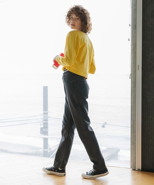 Doux archives（ドゥアルシーヴ）の「［ｗｅｂ限定］スナップボタンコンパクトカーディガン（カーディガン/ボレロ・レディース・ホワイト/ピンク/イエロー/オレンジ/グリーン・FREE）」の15枚目の写真