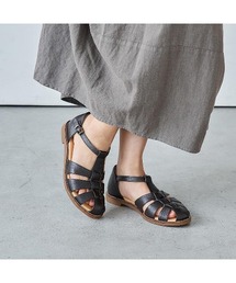 ing（イング）の「【WEB・一部店舗限定】【サスティナブルシリーズ】グルカフラットサンダル（サンダル）」