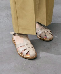 ing（イング）の「【WEB・一部店舗限定】【サスティナブルシリーズ】グルカフラットサンダル（サンダル）」