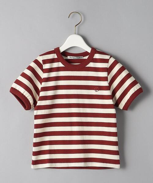 TheOpen Product(ザオープンプロダクト)の「【別注】<TheOpen Product>ボーダー Tシャツ(Tシャツ/カットソー・レディース・ブラック/ワインレッド・FREE)」の17枚目の写真