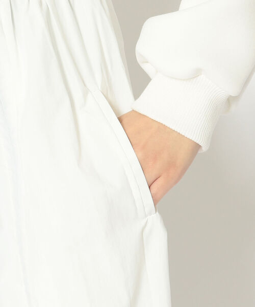 Risley（リズレー）の「【別注】Risley/リズレー/ロング切り替えパーカー（パーカー・レディース・ブラック/オフホワイト・FREE）」の18枚目の写真