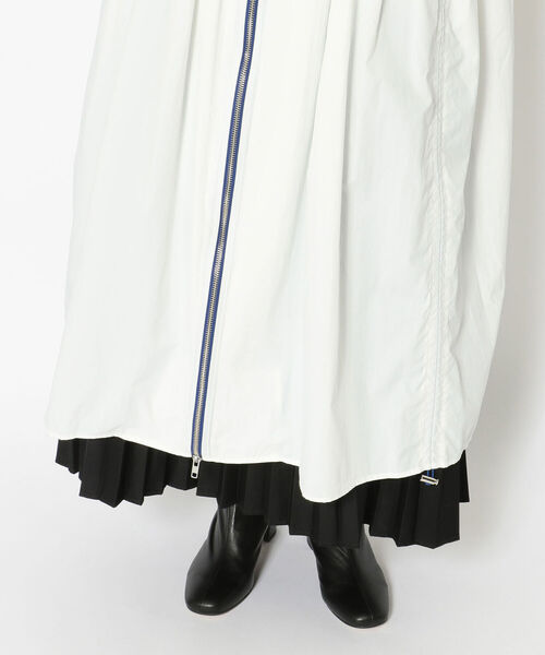 Risley（リズレー）の「【別注】Risley/リズレー/ロング切り替えパーカー（パーカー・レディース・ブラック/オフホワイト・FREE）」の17枚目の写真