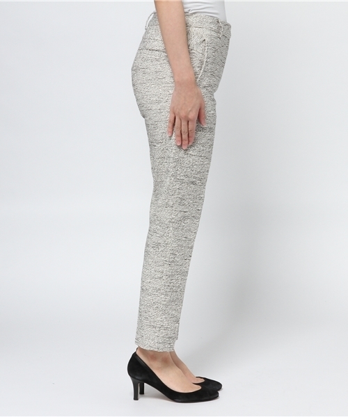 La TOTALITE（ラトータリテ）の「スプリングツイードパンツ。（その他パンツ・レディース・ブラック/イエロー・36/38/40）」の10枚目の写真