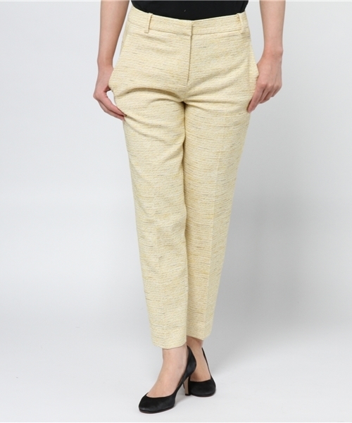 La TOTALITE（ラトータリテ）の「スプリングツイードパンツ。（その他パンツ・レディース・ブラック/イエロー・36/38/40）」の8枚目の写真