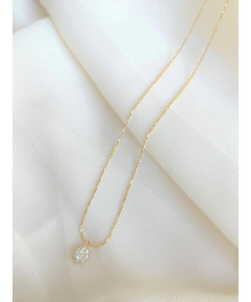 HALUHIROINE（ハルヒロイン）の「スリムプチネックレス（ネックレス・レディース・シルバー/ゴールド・FREE）」の2枚目の写真