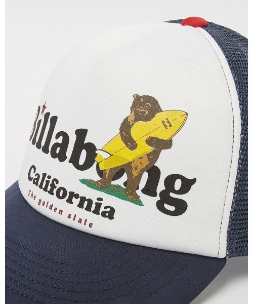 BILLABONG(ビラボン)の「BILLABONG キッズ CALI BEAR キャップ 【2022年春夏モデル】/ビラボンキッズ帽子(キャップ・キッズ・ネイビー/ベージュ/ブラック・FREE)」の8枚目の写真