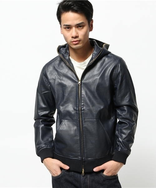 OUTLET(アウトレット)の「【WHO'S WHO gallery】GGPUジップパーカー(その他アウター・メンズ・ブラック/ネイビー・LARGE/MEDIUM)」の2枚目の写真