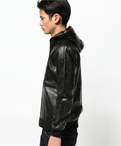 OUTLET(アウトレット)の「【WHO'S WHO gallery】GGPUジップパーカー(その他アウター・メンズ・ブラック/ネイビー・LARGE/MEDIUM)」の4枚目の写真