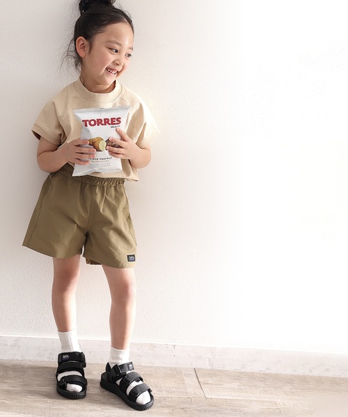 Java（ジャバ）の「《Javaジャバコラボ》アクティブStyle。シャカシャカショートパンツ（その他パンツ・レディース・ブラック/オフホワイト/カーキ/ネイビー・SMALL/MEDIUM/LARGE/130/140/150）」の20枚目の写真