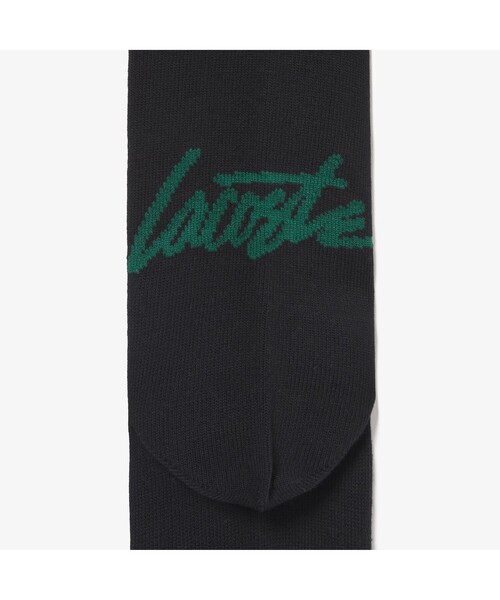 LACOSTE(ラコステ)の「スクリプトブランドネームロゴミドル丈ソックス(ソックス/靴下・メンズ・ホワイト/スカイブルー/ブラック/グレー・27.0cm)」の14枚目の写真