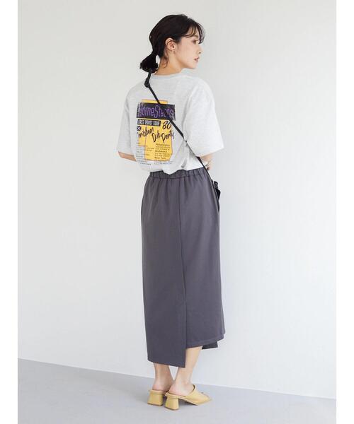 Green　Parks（グリーンパークス）の「■HOME STEADS ツアーTEE（Tシャツ/カットソー・レディース・グレー・FREE）」の20枚目の写真