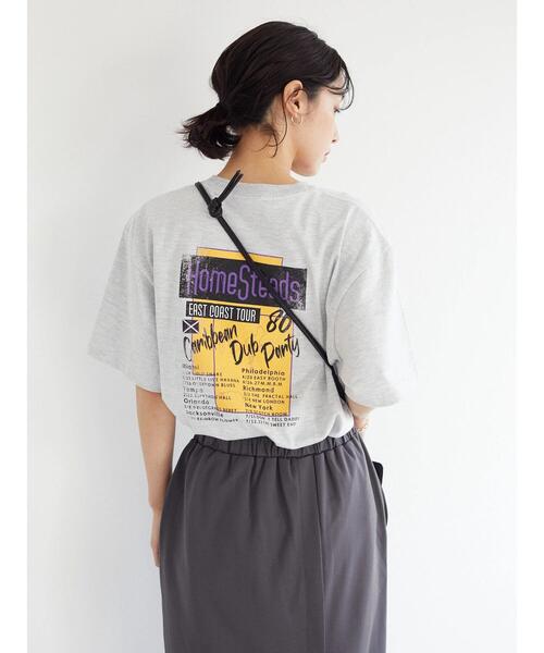 Green　Parks（グリーンパークス）の「■HOME STEADS ツアーTEE（Tシャツ/カットソー・レディース・グレー・FREE）」の15枚目の写真