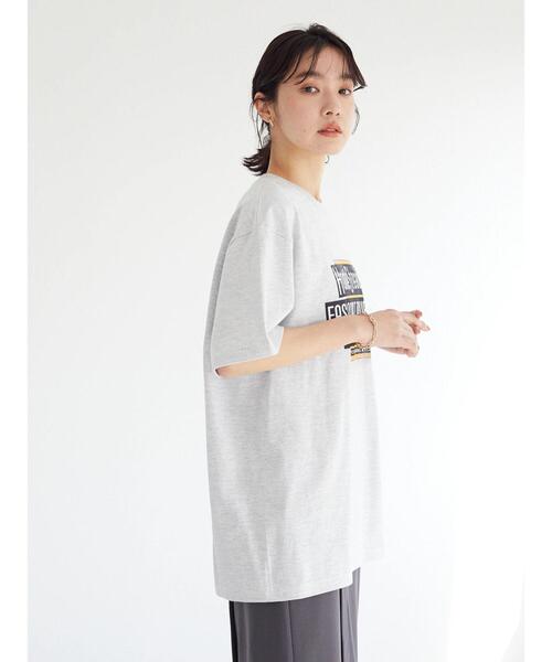 Green　Parks（グリーンパークス）の「■HOME STEADS ツアーTEE（Tシャツ/カットソー・レディース・グレー・FREE）」の4枚目の写真