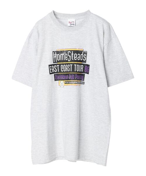 Green　Parks（グリーンパークス）の「■HOME STEADS ツアーTEE（Tシャツ/カットソー・レディース・グレー・FREE）」の11枚目の写真