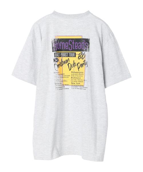 Green　Parks（グリーンパークス）の「■HOME STEADS ツアーTEE（Tシャツ/カットソー・レディース・グレー・FREE）」の16枚目の写真