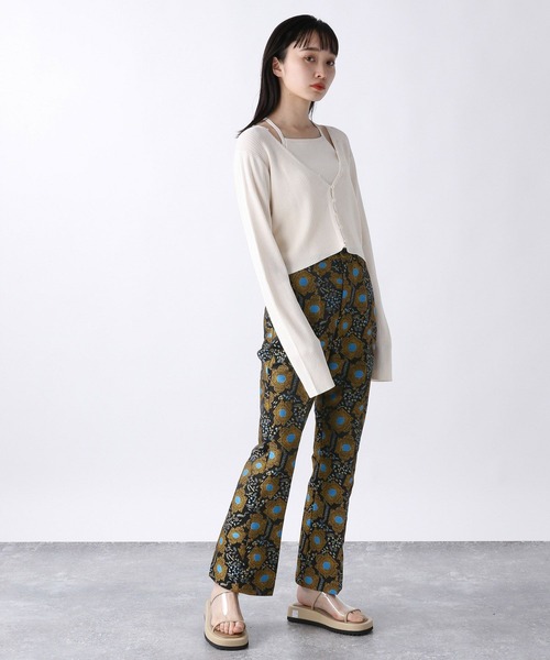 JEANASIS（ジーナシス）の「12GレーヨンナイロンリブショートV