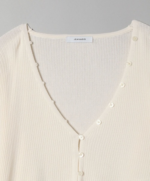 JEANASIS（ジーナシス）の「12GレーヨンナイロンリブショートV