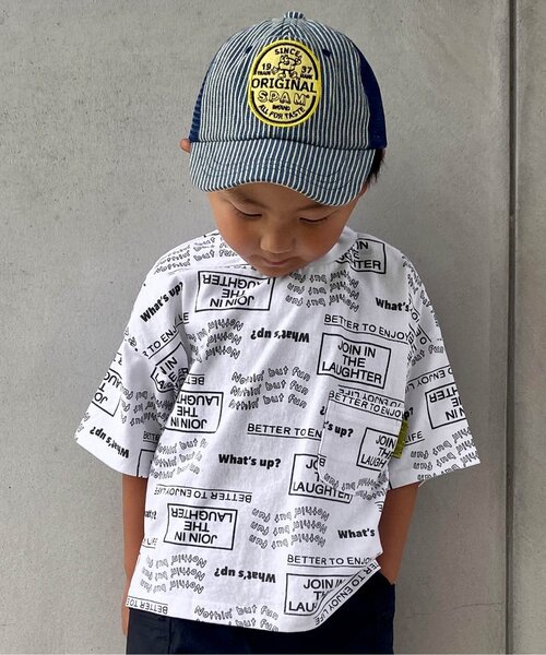 セール】WEB限定 総柄ロゴTシャツ（Tシャツ/カットソー）｜BREEZE