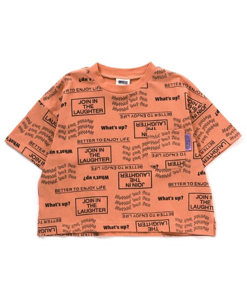 セール】WEB限定 総柄ロゴTシャツ（Tシャツ/カットソー）｜BREEZE