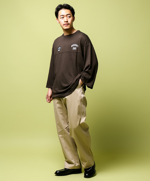 B.C STOCK(ベーセーストック)の「プレーティング F/BT(Tシャツ/カットソー・メンズ・ライトホワイト/ブラック系その他/ピンク系その他・MEDIUM/LARGE)」の21枚目の写真