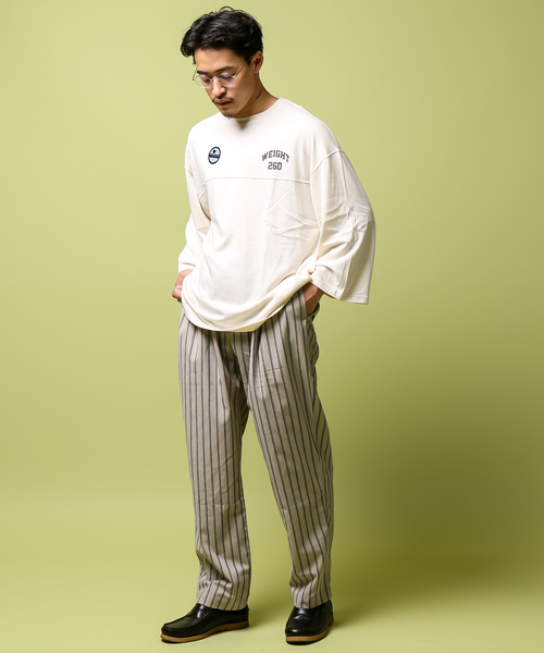 B.C STOCK(ベーセーストック)の「プレーティング F/BT(Tシャツ/カットソー・メンズ・ライトホワイト/ブラック系その他/ピンク系その他・MEDIUM/LARGE)」の18枚目の写真