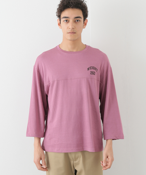 B.C STOCK(ベーセーストック)の「プレーティング F/BT(Tシャツ/カットソー・メンズ・ライトホワイト/ブラック系その他/ピンク系その他・MEDIUM/LARGE)」の14枚目の写真