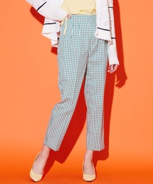JETSET SOLO PLUS  | ギンガムストレッチパンツ(その他パンツ)