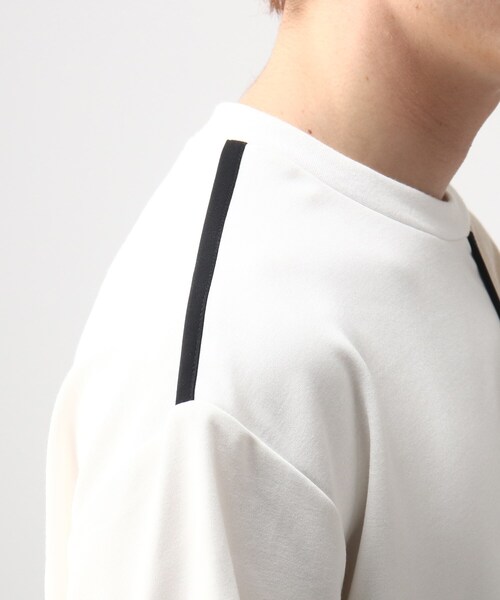tk.TAKEO KIKUCHI（ティーケータケオキクチ）の「◆クォータースイッチカットソー（Tシャツ/カットソー・メンズ・ホワイト系5/ネイビー系4/ブラック系4・02/03）」の9枚目の写真