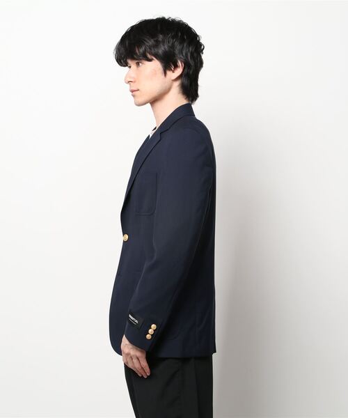 MR.GENTLEMAN（ミスタージェントルマン）の「NAVY SET UP 2B JACKET（テーラードジャケット・メンズ・ネイビー・SMALL/LARGE）」の2枚目の写真