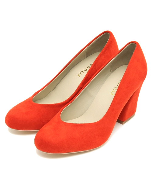 mystic（ミスティック）の「変形ヒールパンプス（パンプス・レディース・グリーン/オフホワイト/ブラック/レッド・37/38/36）」の4枚目の写真