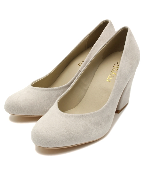 mystic（ミスティック）の「変形ヒールパンプス（パンプス・レディース・グリーン/オフホワイト/ブラック/レッド・37/38/36）」の2枚目の写真