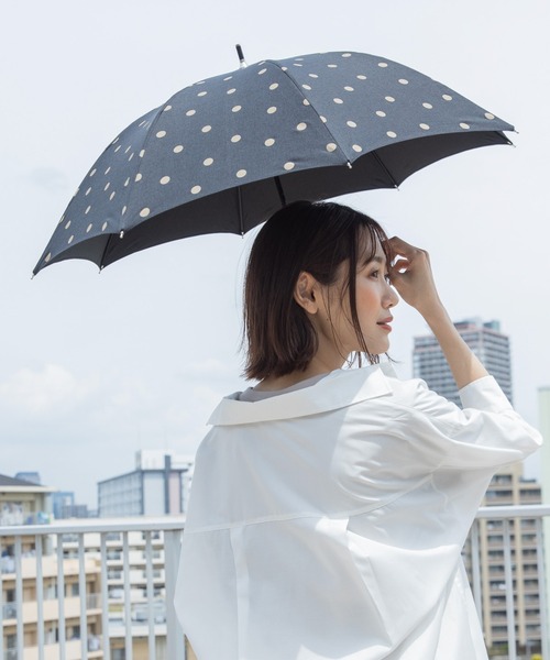 GLOBAL WORK（グローバルワーク）の「バンブー晴雨長傘/264774（長傘・レディース・ライトブルー/ブラック/ベージュ/グレー/その他/その他1・FREE）」の6枚目の写真