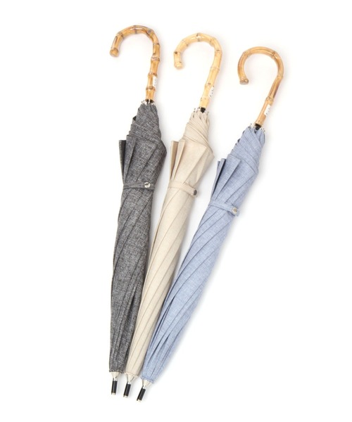 GLOBAL WORK（グローバルワーク）の「バンブー晴雨長傘/264774（長傘・レディース・ライトブルー/ブラック/ベージュ/グレー/その他/その他1・FREE）」の8枚目の写真