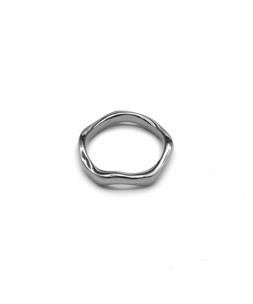 LHME（エルエイチエムイー）の「LHME ブランチリング/サージカルステンレス316L（金属アレルギー対応）（リング・レディース・シルバー/ゴールド・11号/9号/13号/15号）」の3枚目の写真