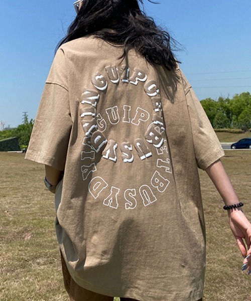 MGV(エムジーヴィー)の「ダブルサークルロゴT(Tシャツ/カットソー・メンズ・ホワイト/ブラック/ブラウン・MEDIUM/LARGE/X-LARGE)」の3枚目の写真