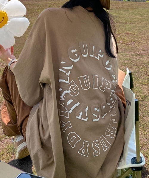 MGV(エムジーヴィー)の「ダブルサークルロゴT(Tシャツ/カットソー・メンズ・ホワイト/ブラック/ブラウン・MEDIUM/LARGE/X-LARGE)」の13枚目の写真