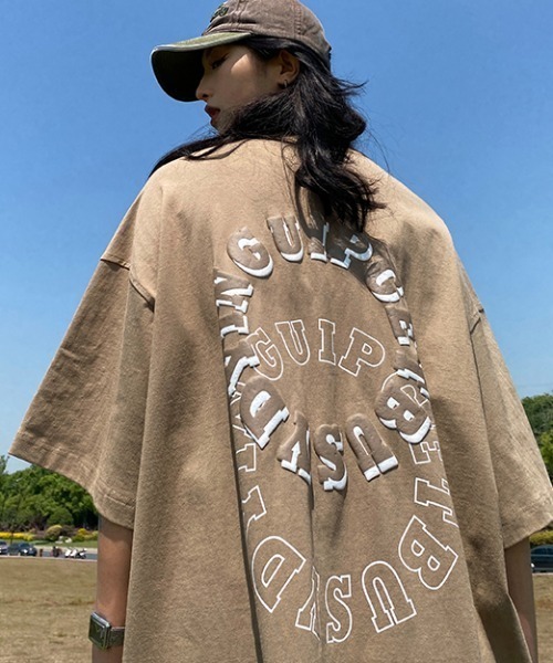 MGV(エムジーヴィー)の「ダブルサークルロゴT(Tシャツ/カットソー・メンズ・ホワイト/ブラック/ブラウン・MEDIUM/LARGE/X-LARGE)」の14枚目の写真