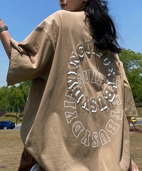 MGV(エムジーヴィー)の「ダブルサークルロゴT(Tシャツ/カットソー・メンズ・ホワイト/ブラック/ブラウン・MEDIUM/LARGE/X-LARGE)」の17枚目の写真