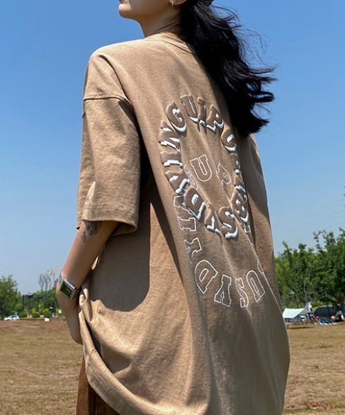 MGV(エムジーヴィー)の「ダブルサークルロゴT(Tシャツ/カットソー・メンズ・ホワイト/ブラック/ブラウン・MEDIUM/LARGE/X-LARGE)」の18枚目の写真