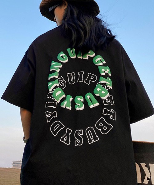 MGV(エムジーヴィー)の「ダブルサークルロゴT(Tシャツ/カットソー・メンズ・ホワイト/ブラック/ブラウン・MEDIUM/LARGE/X-LARGE)」の20枚目の写真