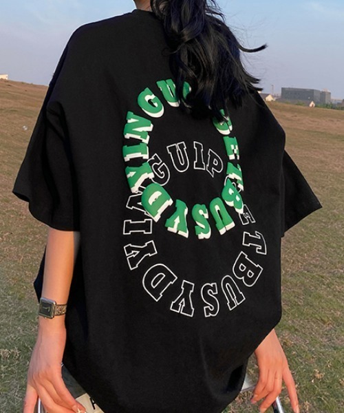 MGV(エムジーヴィー)の「ダブルサークルロゴT(Tシャツ/カットソー・メンズ・ホワイト/ブラック/ブラウン・MEDIUM/LARGE/X-LARGE)」の21枚目の写真