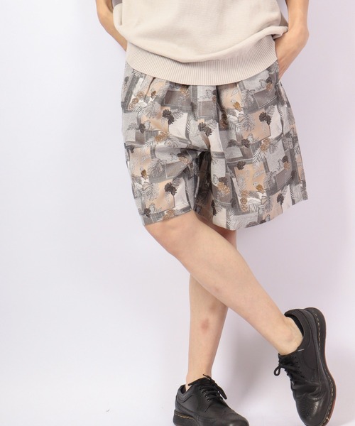Revo.(レボ)の「Revo. レトロマルチジャガードショートパンツ(その他パンツ・メンズ・ブルー/ブラック/グレー・1/2)」の2枚目の写真
