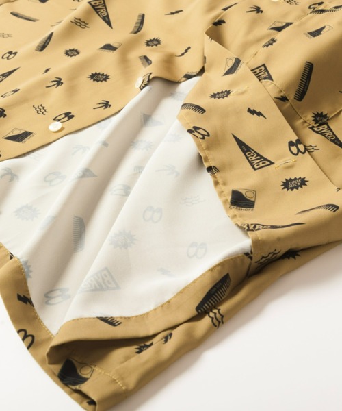 BYRD（バード）の「【ZOZOTOWN限定】BYRD×OFFSHORE×パトリシオ コラボモデル 水陸両用 速乾 オープンカラーシャツ/BYRDﾛｺﾞｼｬﾂ OS22-2BY-001（シャツ/ブラウス・メンズ・ブラック/カーキ・XL/M/L）」の6枚目の写真