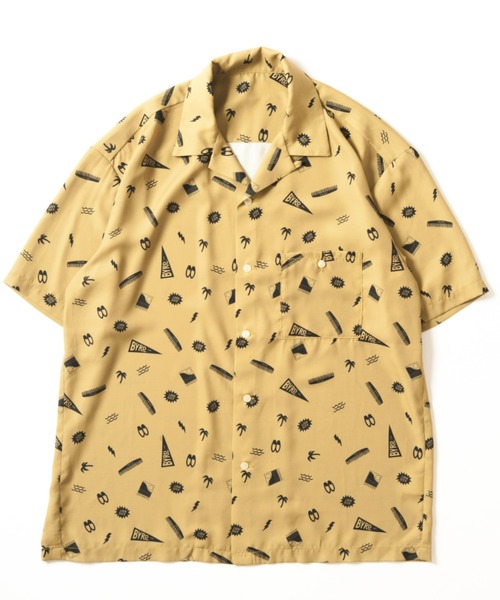 BYRD（バード）の「【ZOZOTOWN限定】BYRD×OFFSHORE×パトリシオ コラボモデル 水陸両用 速乾 オープンカラーシャツ/BYRDﾛｺﾞｼｬﾂ OS22-2BY-001（シャツ/ブラウス・メンズ・ブラック/カーキ・XL/M/L）」の13枚目の写真