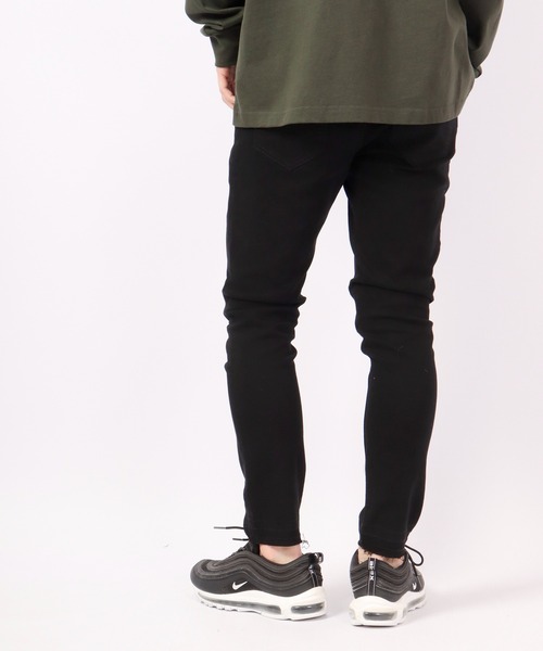 FUNALIVE(ファンアライブ)の「裾カットオフ ダメージストレッチデニムパンツ EXPECTATION(デニムパンツ・メンズ・チャコールグレー/ライトグレー/インディゴブルー/ブルー/ブラック・L/M/XL/S)」の14枚目の写真