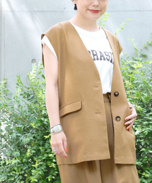 B.C STOCK | シャンブレーブッチャーベスト(ベスト)